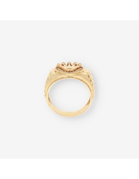 Anillo tipo Rolex oro