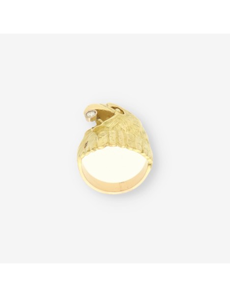 Anillo Aguila oro y brillantes