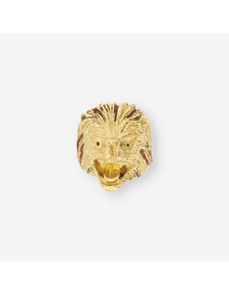 Anillo LeÃ³n oro