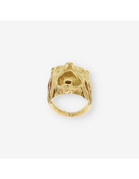 Anillo LeÃ³n oro