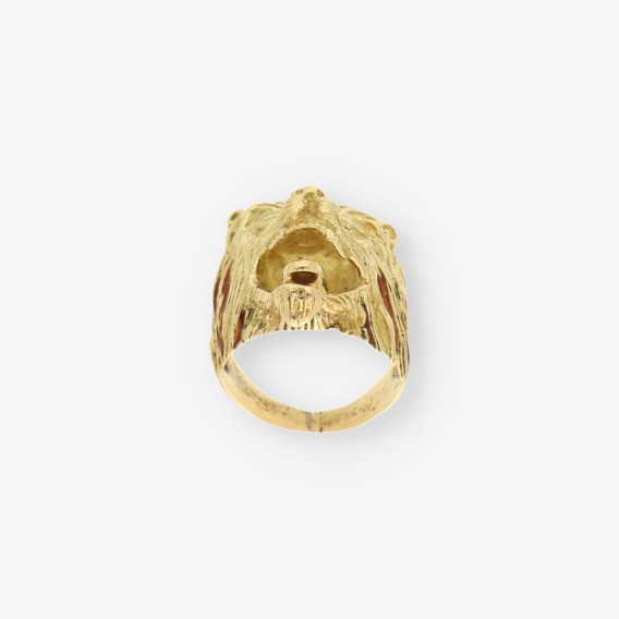 Anillo LeÃ³n oro