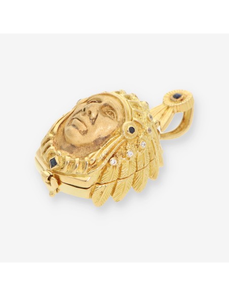Colgante Indio oro