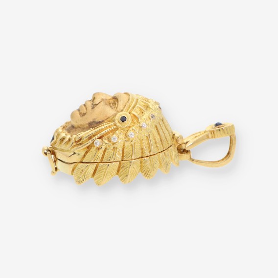 Colgante Indio oro
