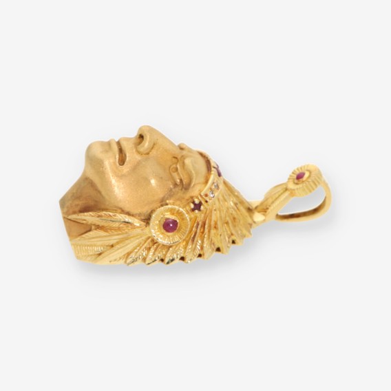Colgante Indio oro