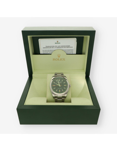 ROLEX Milgauss acero 116400GV G643426