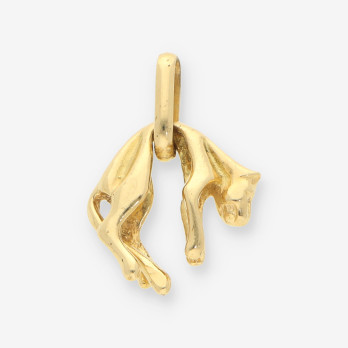 Colgante pantera oro