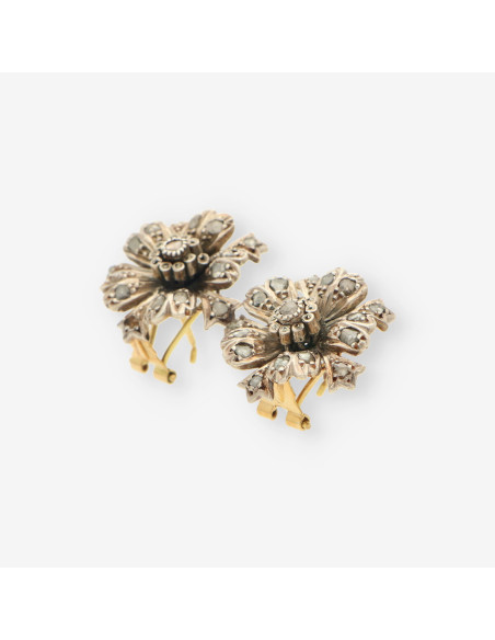 Pendientes Vintage oro y diamantes