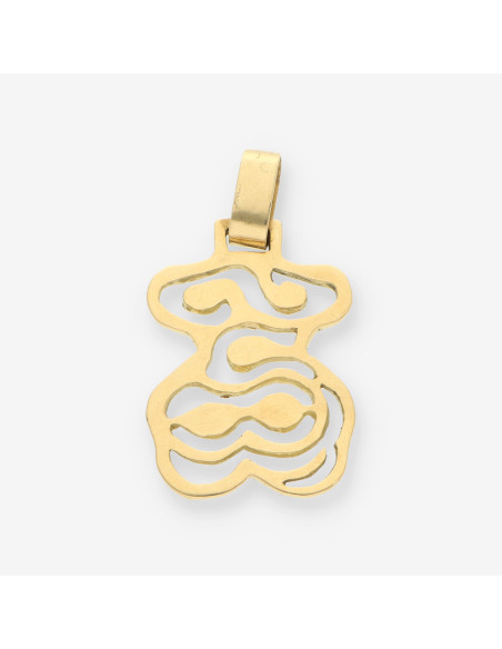 Colgante oro calado oso TOUS