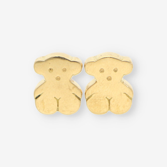 Pendientes oro oso TOUS