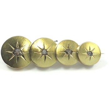 Broche en oro y diamantes