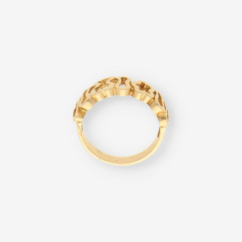 Anillo calado oro TOUS 2