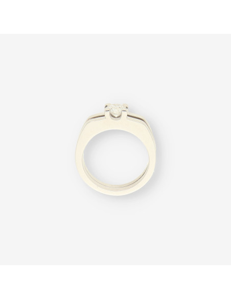 Anillo oro bl. y bri ap.0,90 Qt. CELLINI