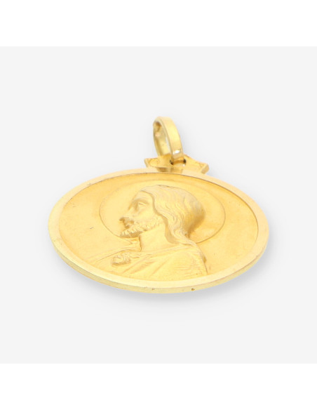 Colgante medalla oro