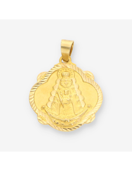 Medalla Virgen oro