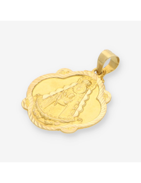 Medalla Virgen oro