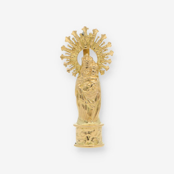 Colgante medalla virgen