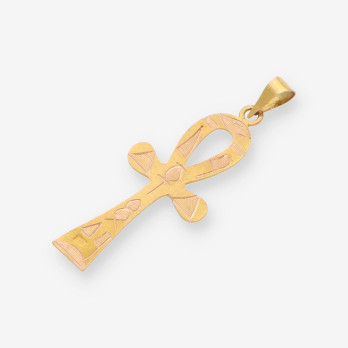 Colgante llave de la Vida oro 2