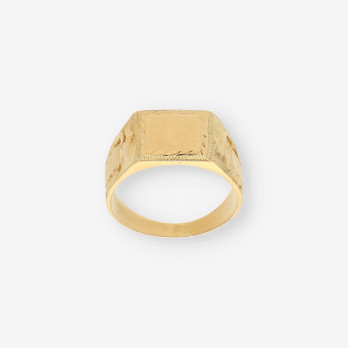 Anillo sello oro 2