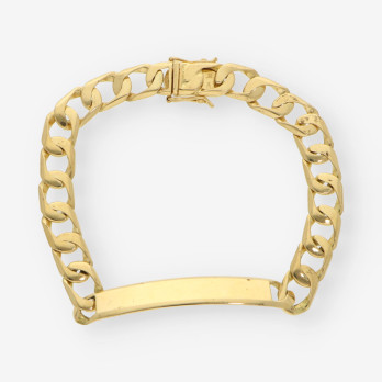 Pulsera no me olvides oro 2