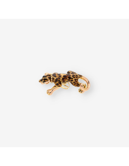 Anillo oro pantera