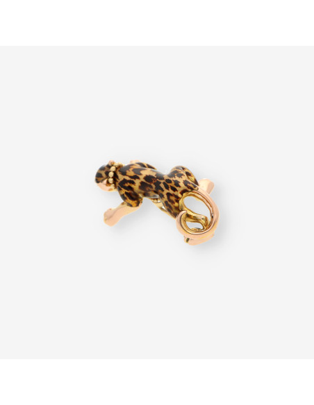 Anillo oro pantera