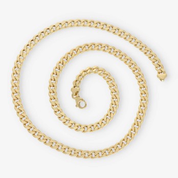 Cadena barbada 60cm en oro 18kt NUEVO 2