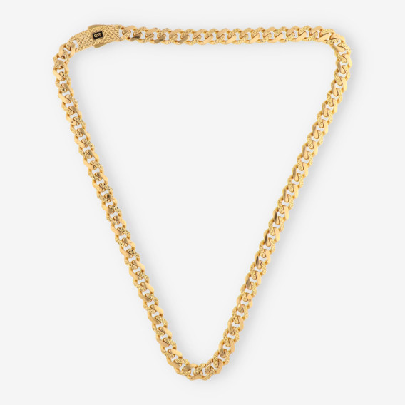 Cadena barbada Monaco oro 21 kt