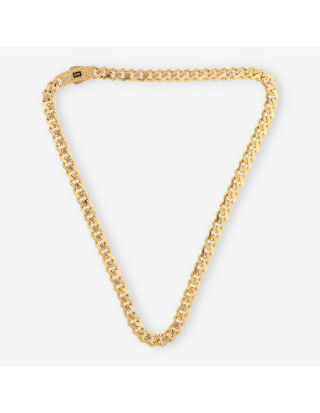 Cadena barbada Monaco oro 21 kt