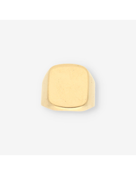 Anillo sello oro