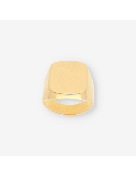 Anillo sello oro