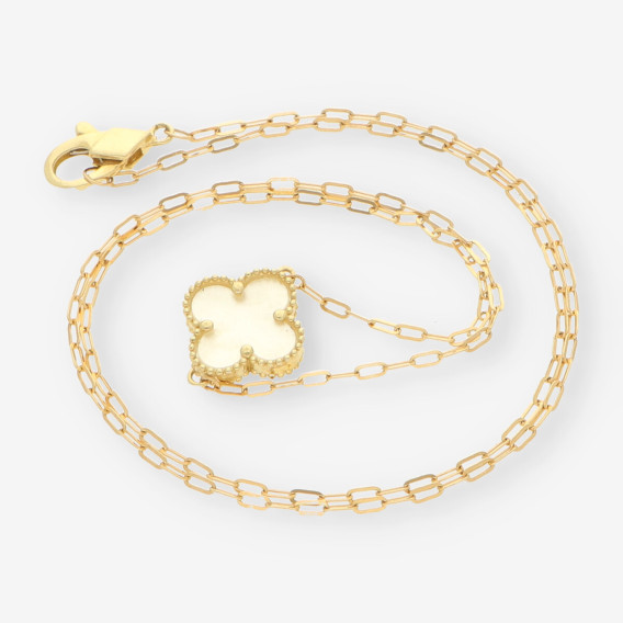 Gargantilla oro nacar