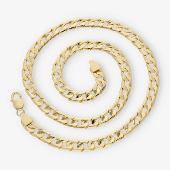 Cadena barbada 60cm en oro 18kt NUEVO 2