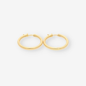 Pendientes aro oro 2