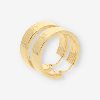 Pendientes aro oro 2