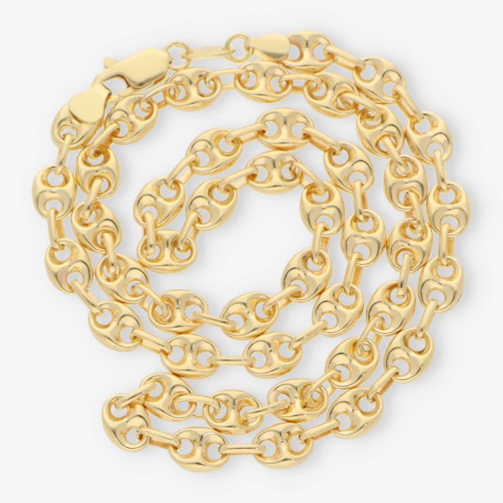 Cadena de calabrotes 50cm en oro 18kt NUEVO