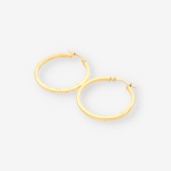 Pendientes aro oro 2