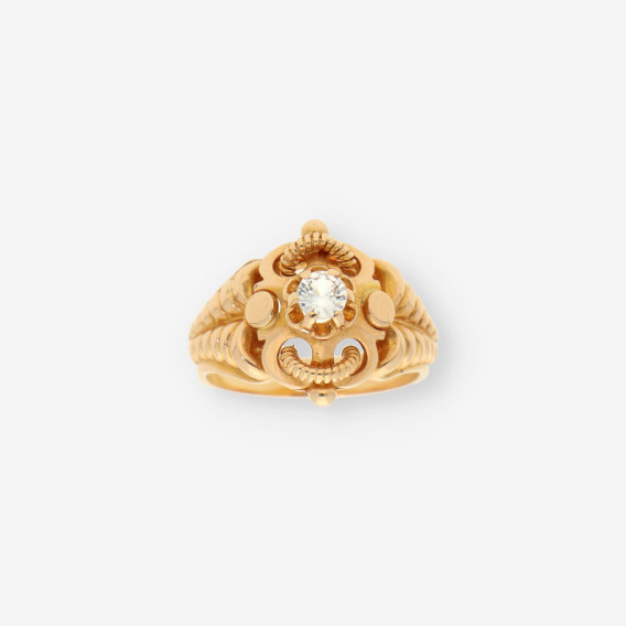 Anillo oro 