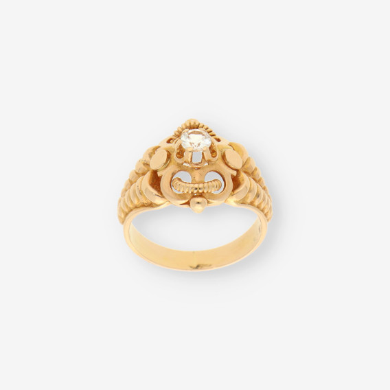 Anillo oro 