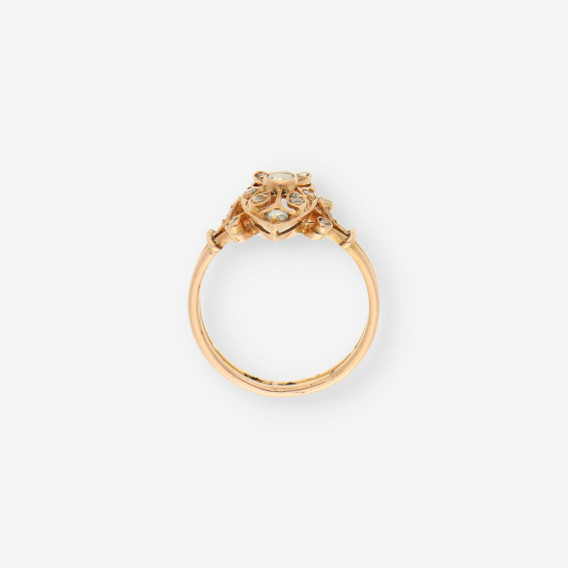 Anillo Vintage oro y diamantes