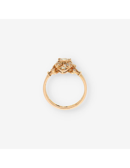 Anillo Vintage oro y diamantes