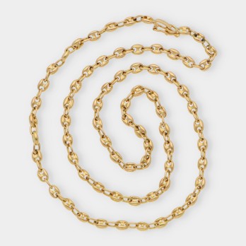 Cadena de calabrotes en oro 18kt 2