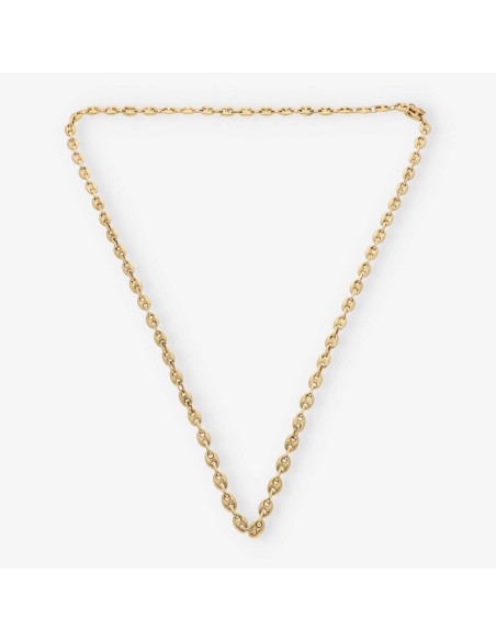 Cadena de calabrotes 65.5cm en oro 18kt