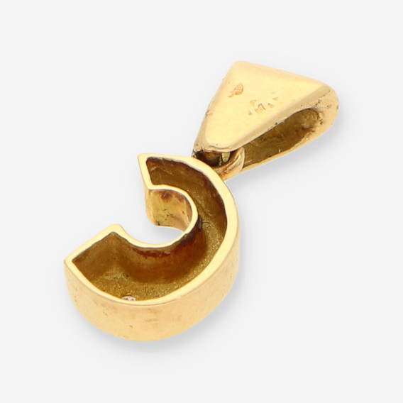 Letra C oro