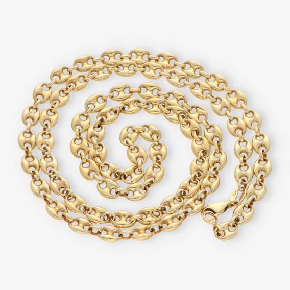 Cadena de calabrotes 73cm en oro 18kt