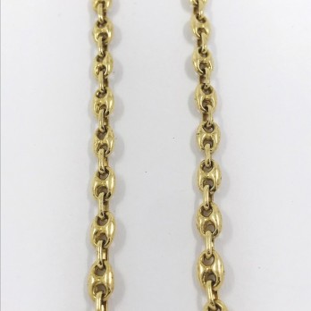 Cadena de calabrotes en oro 18kt 2
