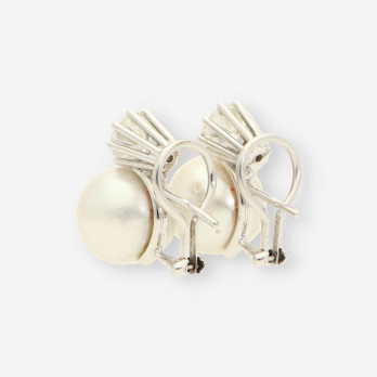 Pendientes tu y yo oro bl., bri 2.4Qt ap 2