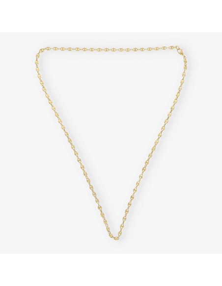 Cadena de calabrotes 64cm en oro 18kt