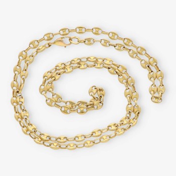 Cadena de calabrotes 64cm en oro 18kt 2