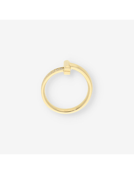 Anillo TIFFANY oro y brillantes
