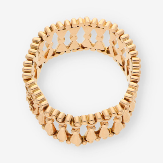 Pulsera oro aÃ±os 70